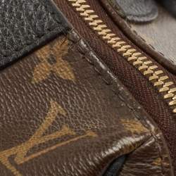 Louis Vuitton Black Monogram Canvas Retiro NM Bag