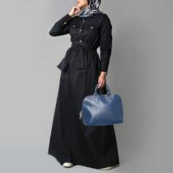 مملوكة مسبقًا Louis Vuitton Myrtille Blue Epi Leather Alma PM Bag