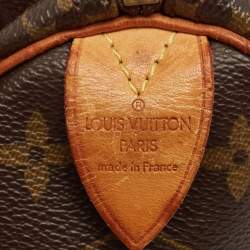 Pre Owned Louis Vuitton Monogram Canvas Speedy 25 Bag