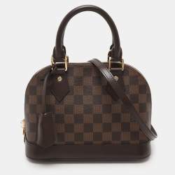 Pre Owned Louis Vuitton Damier Ebene Canvas Alma BB Bag