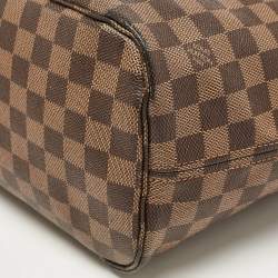 Louis Vuitton Damier Ebene Canvas Neverfull MM Bag