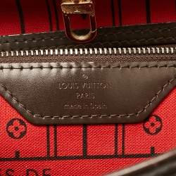Louis Vuitton Damier Ebene Canvas Neverfull MM Bag