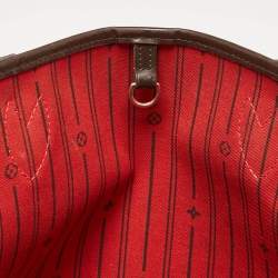 Louis Vuitton Damier Ebene Canvas Neverfull MM Bag