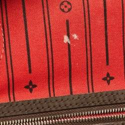 Louis Vuitton Damier Ebene Canvas Neverfull MM Bag