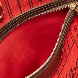 Louis Vuitton Damier Ebene Canvas Neverfull MM Bag