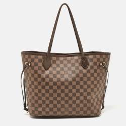 Louis Vuitton Damier Ebene Canvas Neverfull MM Bag