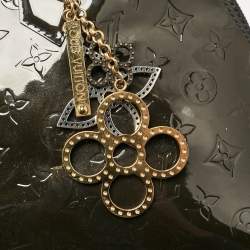 Pre Owned Louis Vuitton Vert Bronze Monogram Vernis Alma PM Bag