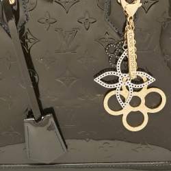 Pre Owned Louis Vuitton Vert Bronze Monogram Vernis Alma PM Bag