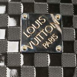 Pre Owned Louis Vuitton Black Damier Vernis Cabaret Bag