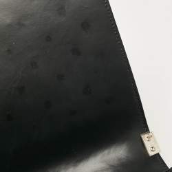 Pre Owned Louis Vuitton Black Damier Vernis Cabaret Bag