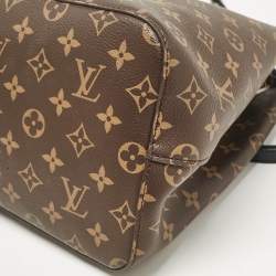 Pre Owned Louis Vuitton Black Monogram Canvas NeoNoe MM Bag