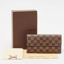 Louis Vuitton Damier Ebene Canvas Porte Tresor International Wallet