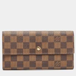 Louis Vuitton Damier Ebene Canvas Porte Tresor International Wallet