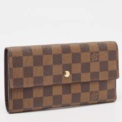 Louis Vuitton Damier Ebene Canvas Porte Tresor International Wallet