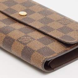 Louis Vuitton Damier Ebene Canvas Porte Tresor International Wallet