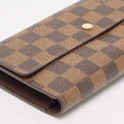 Louis Vuitton Damier Ebene Canvas Porte Tresor International Wallet