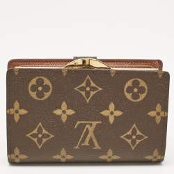 Pre Owned Louis Vuitton Monogram Canvas Port Feuille Vienoise French Purse Wallet