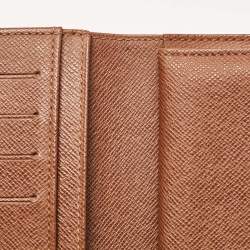 Pre Owned Louis Vuitton Monogram Canvas Port Feuille Vienoise French Purse Wallet