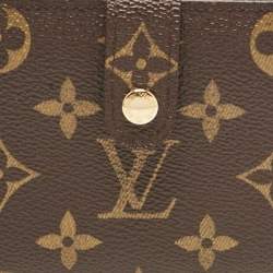 Pre Owned Louis Vuitton Monogram Canvas Port Feuille Vienoise French Purse Wallet
