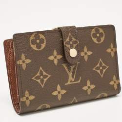 Pre Owned Louis Vuitton Monogram Canvas Port Feuille Vienoise French Purse Wallet
