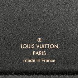   Louis Vuitton Black Taurillon Capucines Compact Wallet