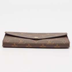 Louis Vuitton Monogram Canvas Sarah Wallet