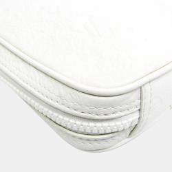 Louis Vuitton White Monogram Empreinte Utility Side Bag