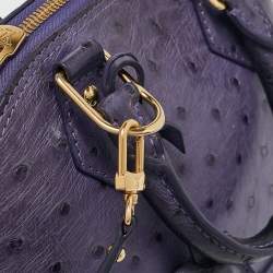 مملوكة مسبقًا Louis Vuitton Figue Ostrich Alma BB Bag