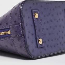 مملوكة مسبقًا Louis Vuitton Figue Ostrich Alma BB Bag