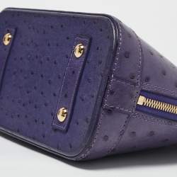 مملوكة مسبقًا Louis Vuitton Figue Ostrich Alma BB Bag