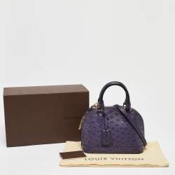 مملوكة مسبقًا Louis Vuitton Figue Ostrich Alma BB Bag