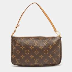 Pre Owned Louis Vuitton Monogram Canvas Pochette Accessoires Bag