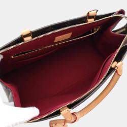 Pre Owned Louis Vuitton Brown Coated Canvas Leather Monogram Grand Palais Mm Handbag