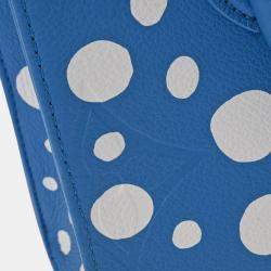 Louis Vuitton Blue/White Leather Monogram Empreinte On The Go PM Handbag