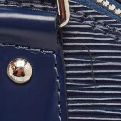 Pre Owned Louis Vuitton Indigo Epi Leather Alma BB Bag