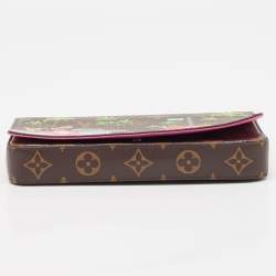 Pre Owned Louis Vuitton Monogram Canvas Limited Edition Vivienne Felicie Pochette Bag