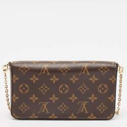 Pre Owned Louis Vuitton Monogram Canvas Limited Edition Vivienne Felicie Pochette Bag