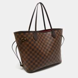 Louis Vuitton Damier Ebene Canvas Neverfull MM Bag
