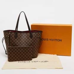 Louis Vuitton Damier Ebene Canvas Neverfull MM Bag