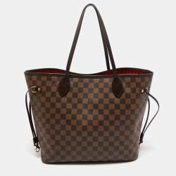 Louis Vuitton Damier Ebene Canvas Neverfull MM Bag