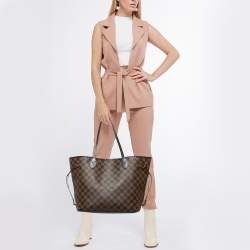 Louis Vuitton Damier Ebene Canvas Neverfull MM Bag
