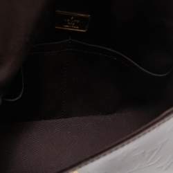 Pre Owned Louis Vuitton Amarante Monogram Vernis Pasadena Bag
