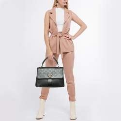 Louis Vuitton Black Monogram Leather Very One Handle Bag