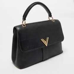 Louis Vuitton Black Monogram Leather Very One Handle Bag