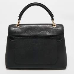 Louis Vuitton Black Monogram Leather Very One Handle Bag