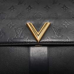 Louis Vuitton Black Monogram Leather Very One Handle Bag