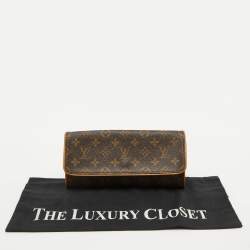 Louis Vuitton Monogram Canvas Twin Pochette GM Bag