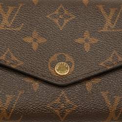 مملوكة مسبقًا Louis Vuitton Monogram Canvas Sarah Wallet