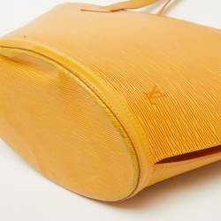 Louis Vuitton Tassil Yellow Epi Leather Saint Jacques GM Bag