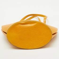 Louis Vuitton Tassil Yellow Epi Leather Saint Jacques GM Bag